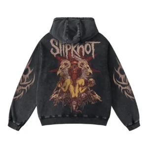 Slipknot - People = Shit Sigil - Acid Wash Hoodie