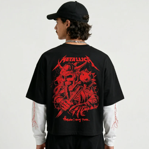Screenshot 2026-04-08 073738 Metallica LS Oversized Tee - Image 2